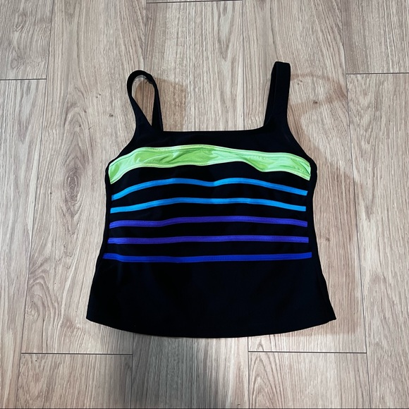 🍁3/$25🍁VTG Ribbed Tank Top Tankini